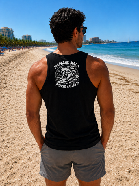 Camiseta Sin Mangas Negra/Black Tank Top